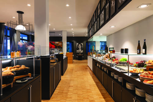 Vielfältiges Buffet im Restaurant Oskar's.