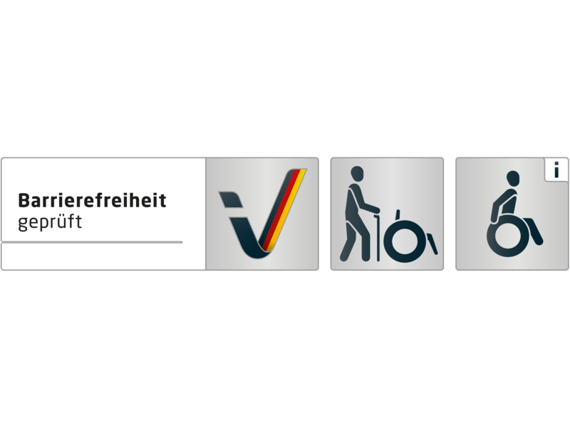 Barrierefreiheit geprueft logos